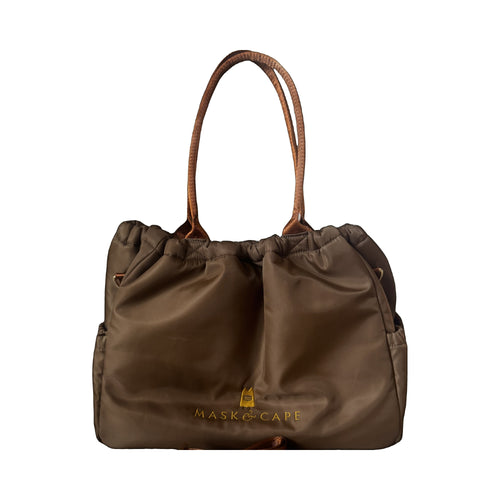 Clinical Hybrid Tote in Chestnut, front