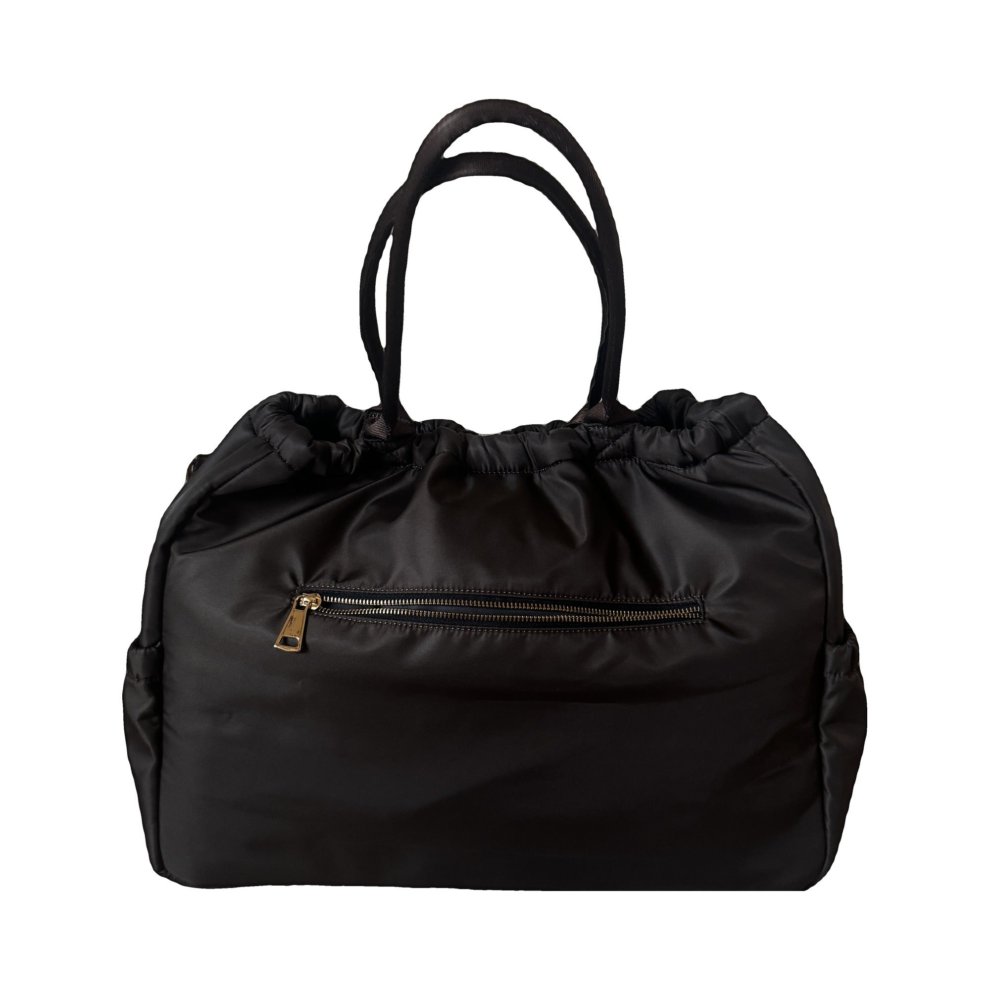 Clinical Hybrid Tote in Deep Brown, back