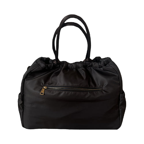 Clinical Hybrid Tote in Deep Brown, back