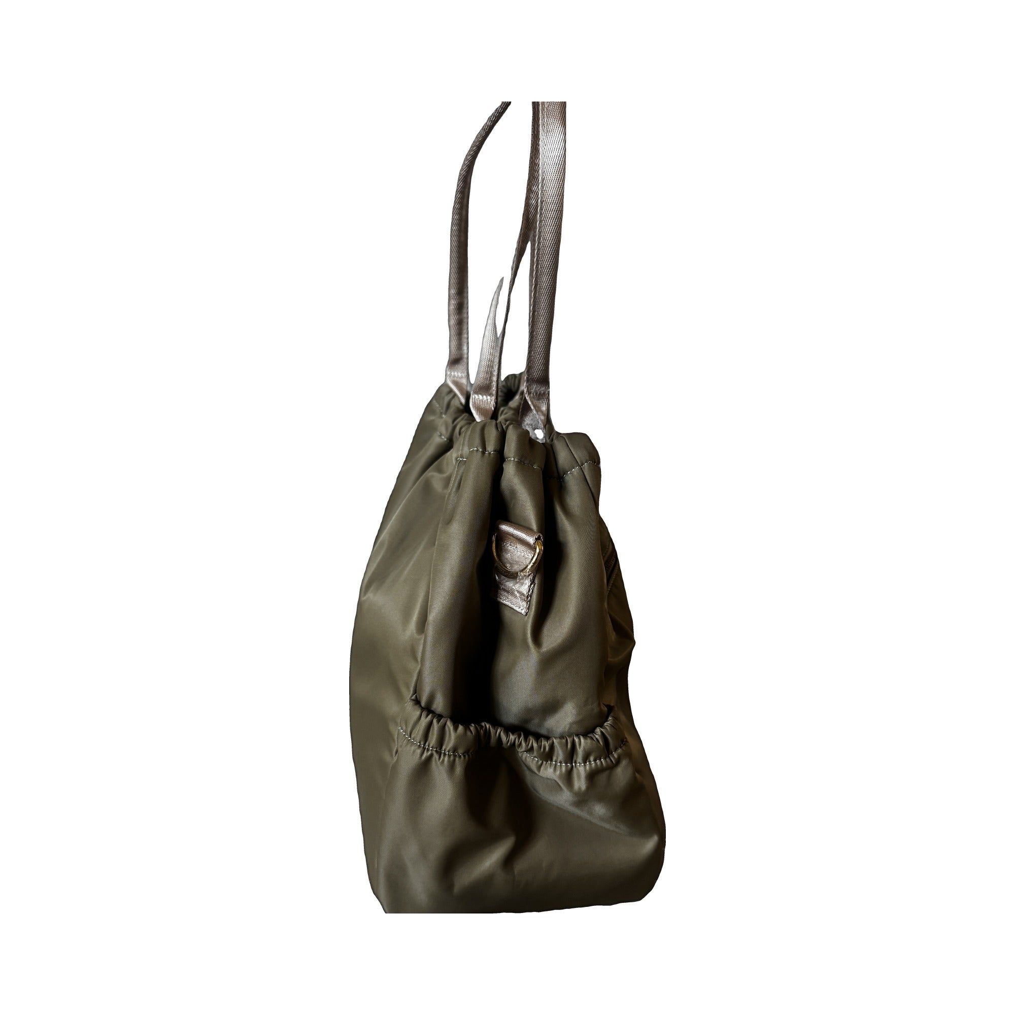 Clinical Hybrid Tote in Olive, side